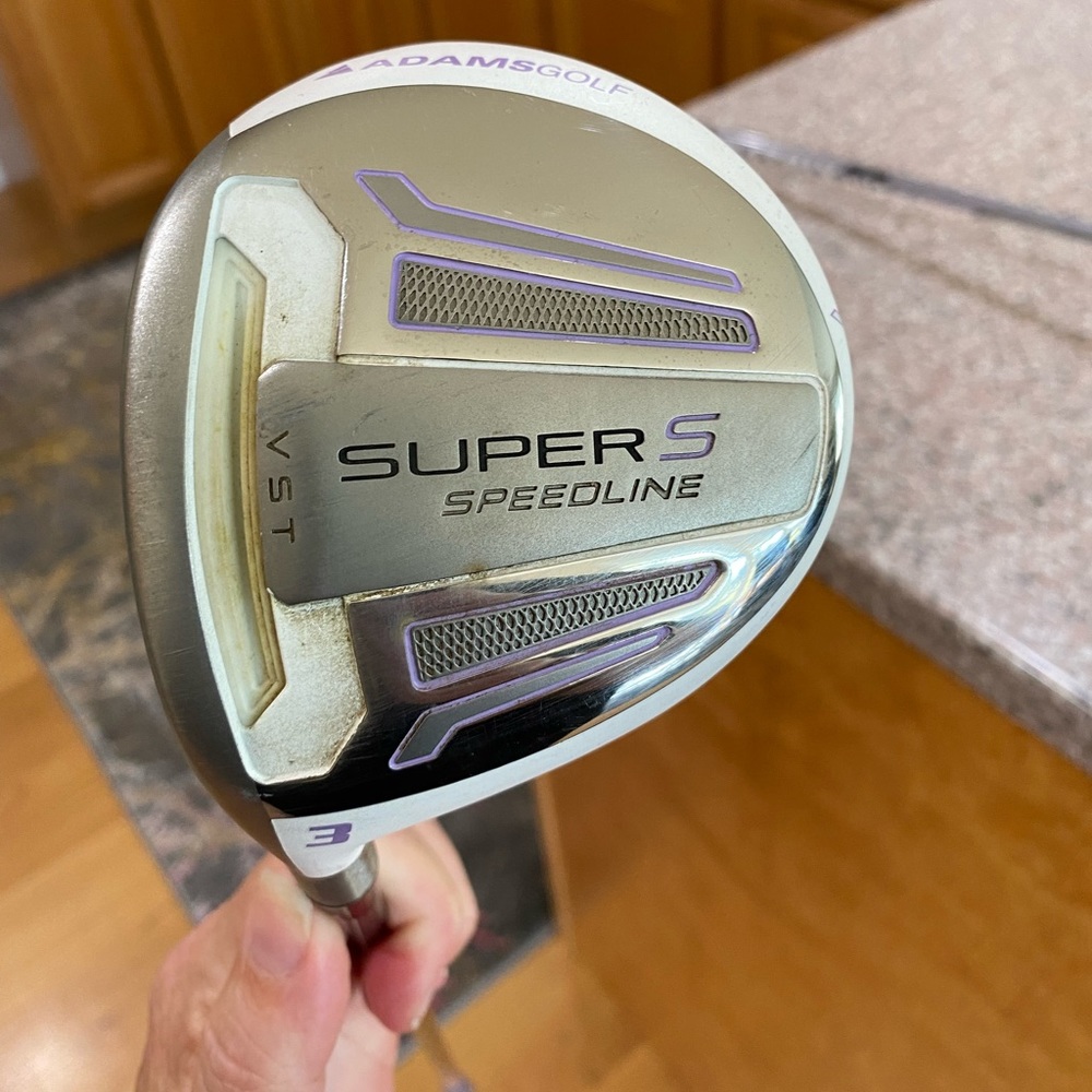 Adams Golf Super S Speedline 3 Wood, Ladies Left Handed, EUC